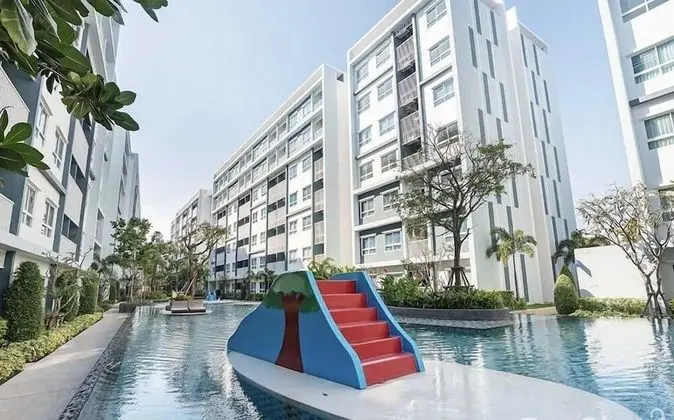 The Trust Huahin Condo Garden View by Dome - Havuz