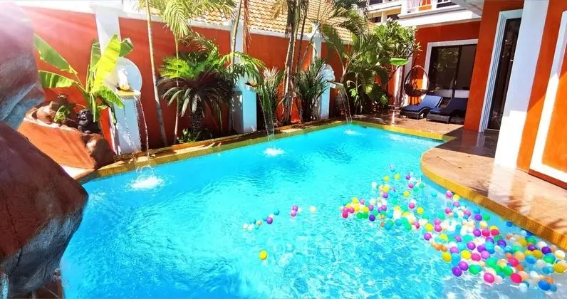 TUCHELAND Luxury Villa Pattaya Walking Street 7 Bedrooms Private Pool - Öne Çıkan Resim