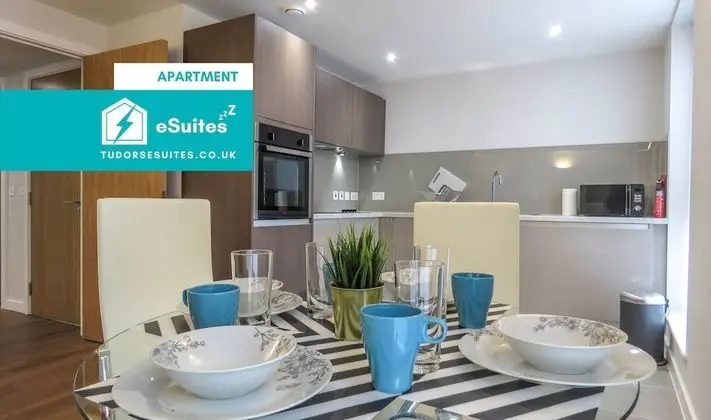 Tudors eSuites Birmingham Apartments with Gated Parking - Öne Çıkan Resim