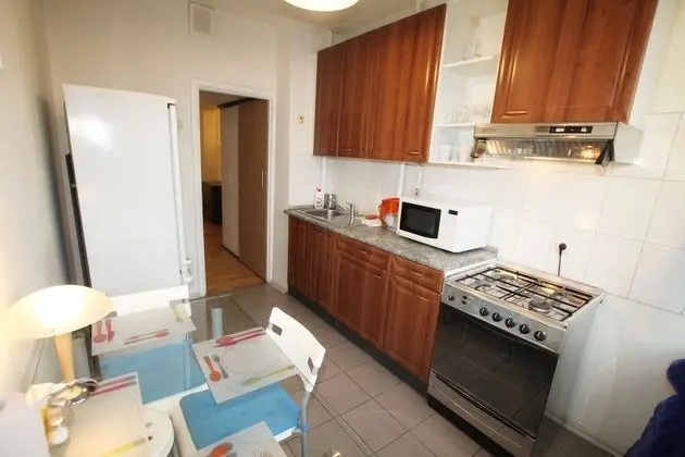 TVST Apartments Sadovo-Triumfalnaya 18 - Mutfak