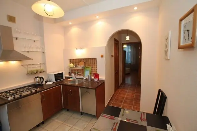 TVST Apartments Tverskaya Street 15 - Mutfak