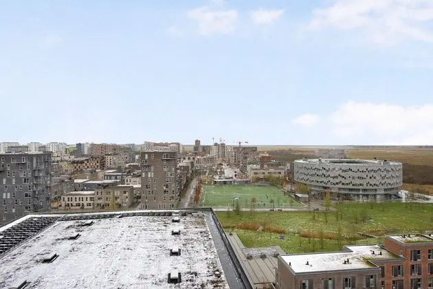 Two-bedrooms Apartment With Amazing View and Sunny Balcony Next to Royal Arena