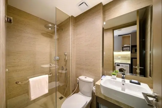 Two-bedrooms, Oakwood Apartments Pik Jakarta - Mülk Olanakları