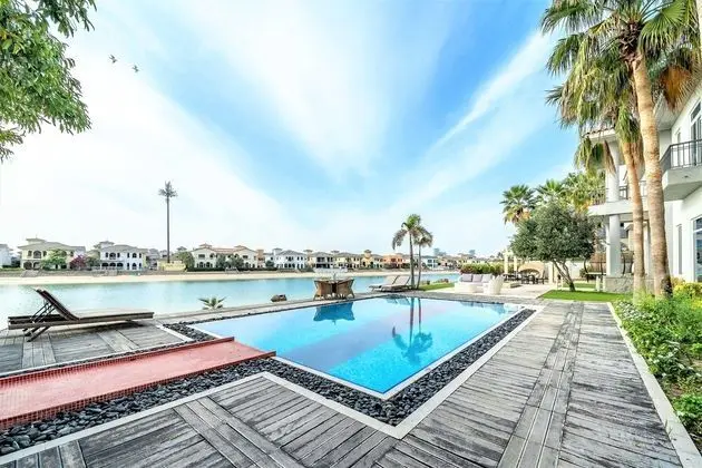 Ultimate Luxury sea Front Villa With Private Pool Palm Jumeirah - Havuz