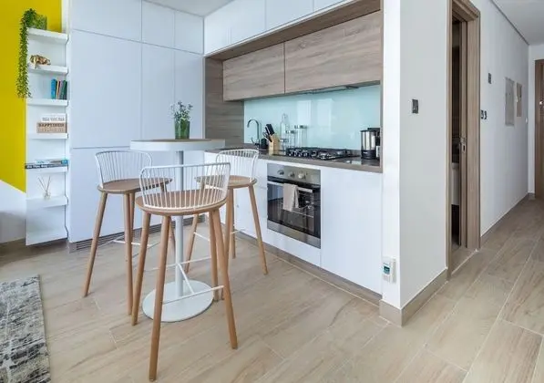 Ultramodern Studio With Sublime Decors in Dubai Marina - İç Mekan