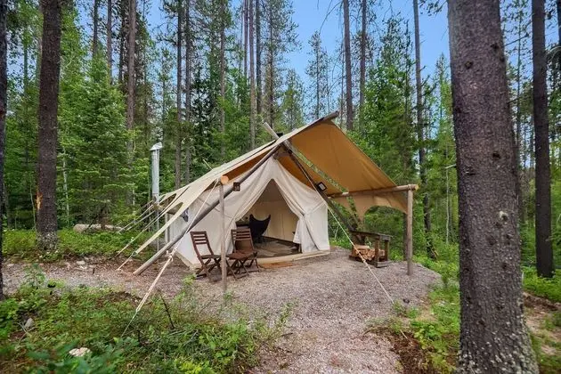 Under Canvas Glacier