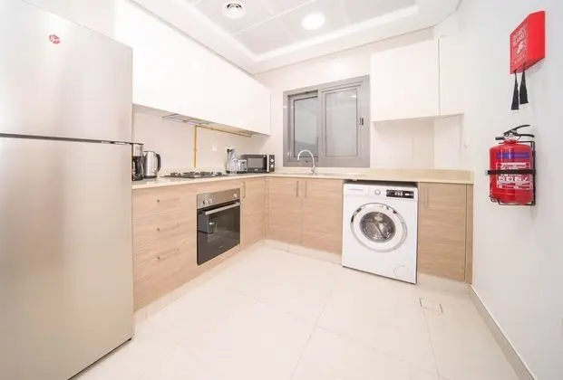 Unique 2 BR Apartment The Bay - Mutfak