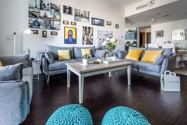 Unique & Contemporary 2BR in Dubai Marina! - İç Mekan
