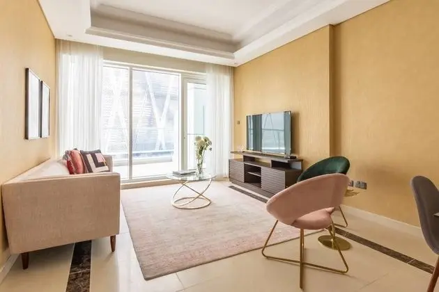 Unique Designer-inspired 3BR in Downtown Dubai - Öne Çıkan Resim