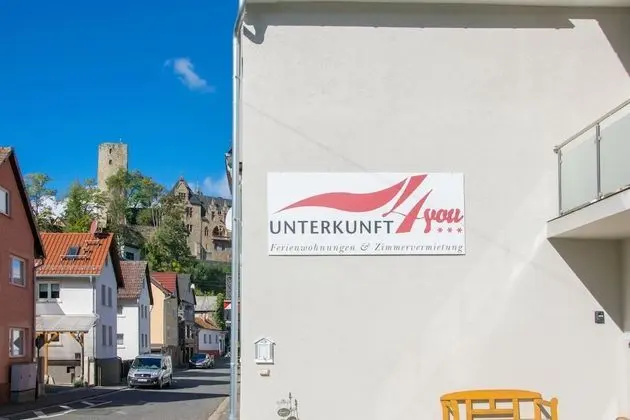 Unterkunft4you Ferienhaus Am Schloss - Dış Mekan