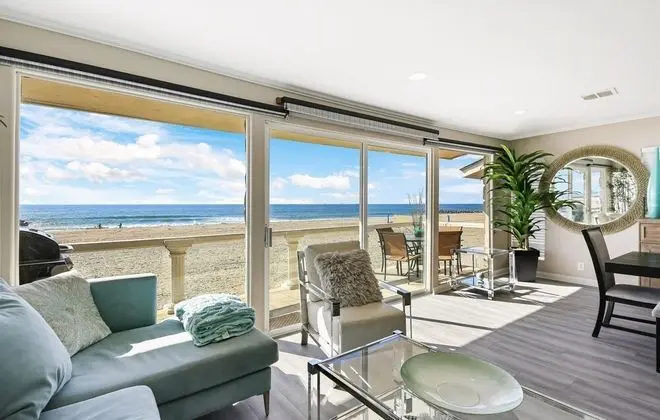 Upper Beach Front Escape Unit B - Oda Düzeni
