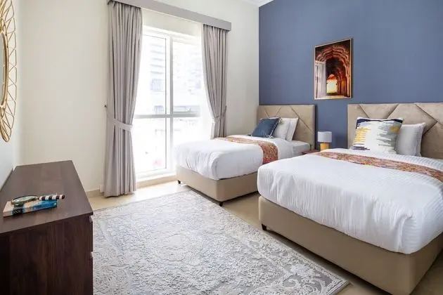 Upscale 2BR Apartment In Downtown Dubai - İç Mekan