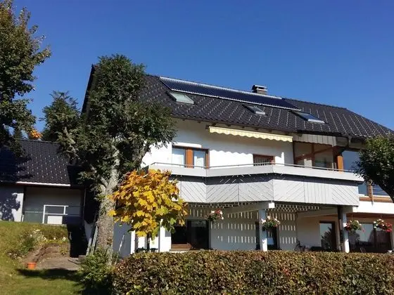 Upscale Holiday Apartment in Kniebis With Patio - Dış Mekan