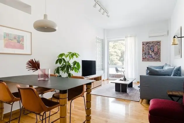 UPSTREET Adorable 2 Bedroom Apartment near Kallimarmaro Stadium