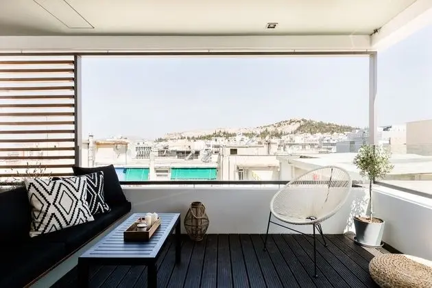 UPSTREET EMST Museum 1BD Apt Acropolis View