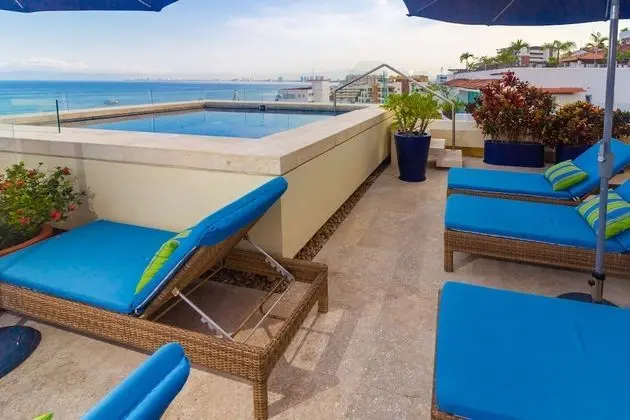 V Azul Condo at Vallarta Romantic Zone - Adults Only - Havuz