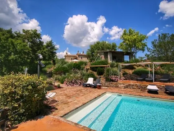 Valley-view Farmhouse in Umbertide With Pool and BBQ