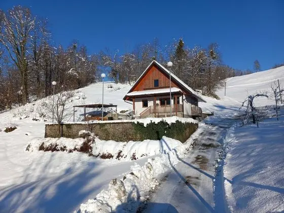 Valley View Holiday Home Mrak With Sauna - Dış Mekan