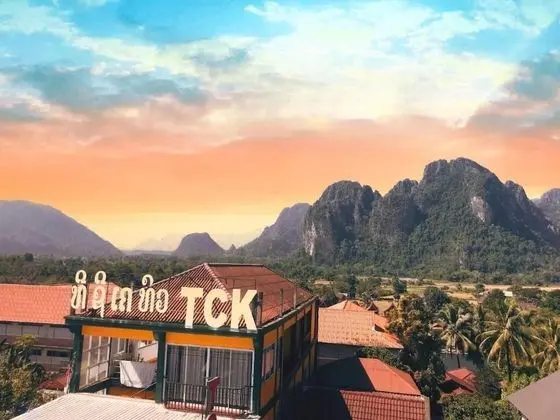Vang Vieng Freedom View - Hostel - Dış Mekan
