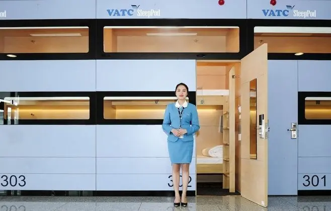 VATC SleepPod Terminal 2 - Lobi