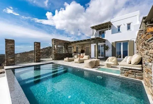 Vathi Bleu Private Villas - Havuz