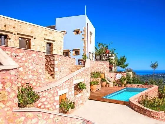 Venetian Mansion, 2 Separate Houses, Heated Pool in Kastellos, North-west Coast - Öne Çıkan Resim