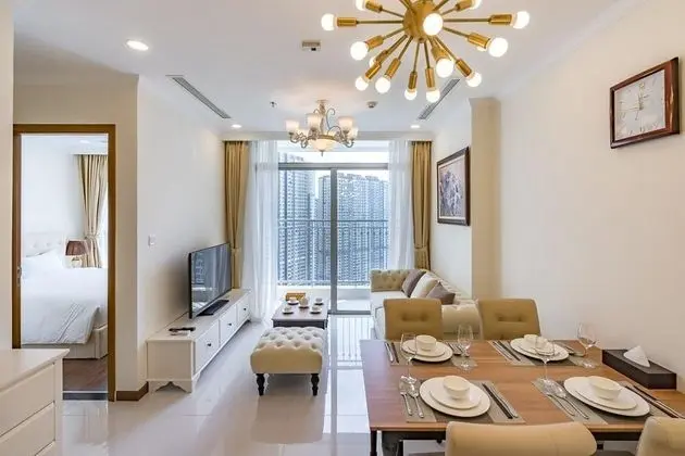 Vera Apartments - Vinhomes Central Park - Mutfak