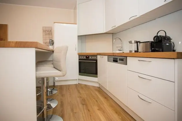 Vibran Apartment in Winterberg Near ski Area - Mutfak