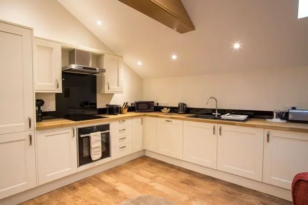 Victorian Stable Conversion in the Grade Ii'listed Netherby Hall - Mutfak