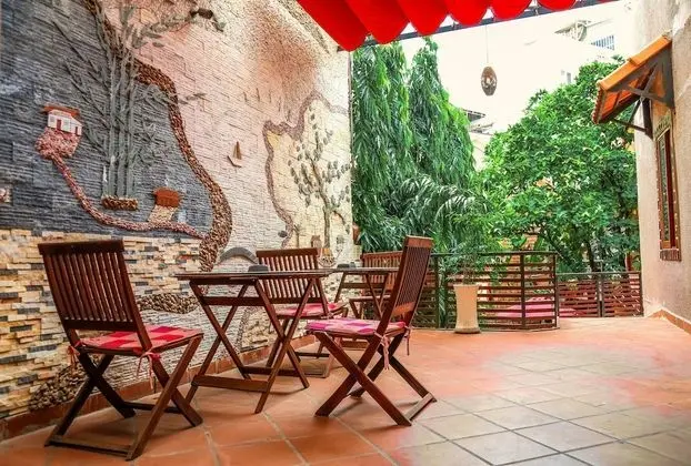 Vien Ngoc Xanh 1 Hotel - İç Mekan