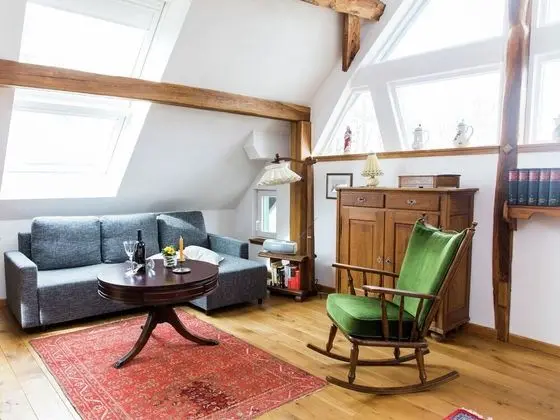 Vintage Apartment in Morsbach With Garden - Oda Düzeni