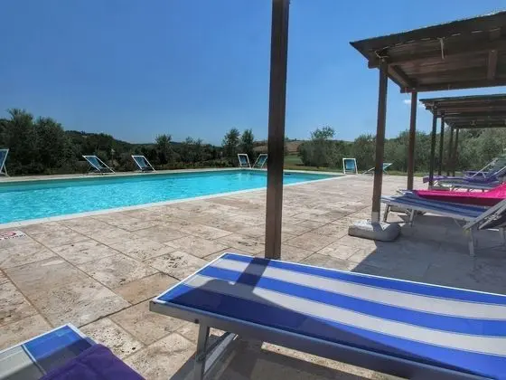 Vintage Farmhouse in Asciano With Pool - Havuz
