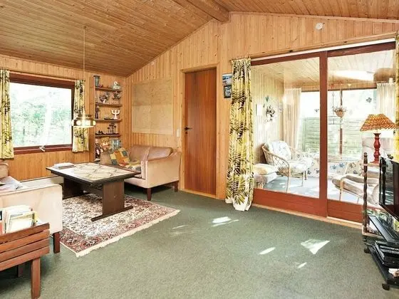 Vintage Holiday Home near Ulfborg with Conservatory - İç Mekan