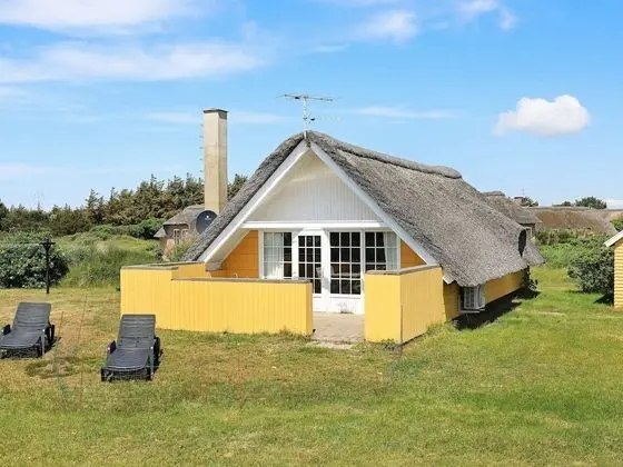 Vintage Holiday Home in Ringkøbing With Naturalistic Views