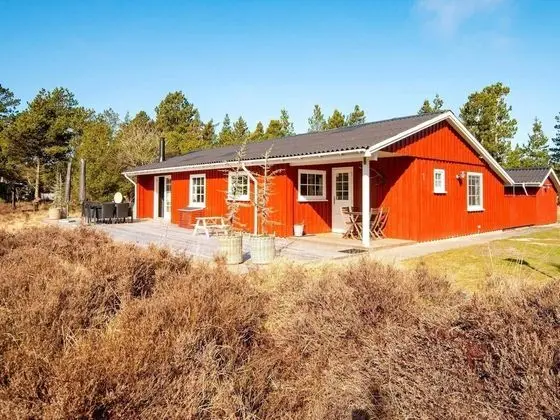 Vintage Holiday Home in Rømø With Swing and Sandpit Outdoor
