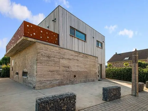 Vintage Holiday Home in Visé Richelle near City Center - Dış Mekan