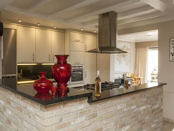 Vintage Villa in Knokke-Heist near Beach - Mutfak