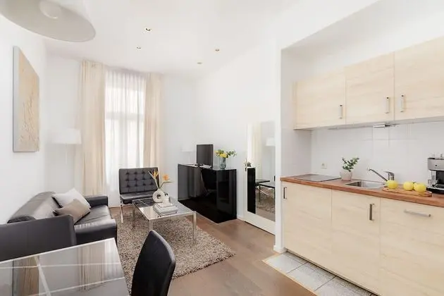 VISIONAPARTMENTS Marc-Aurel-Strasse - contactless check-in - Mutfak