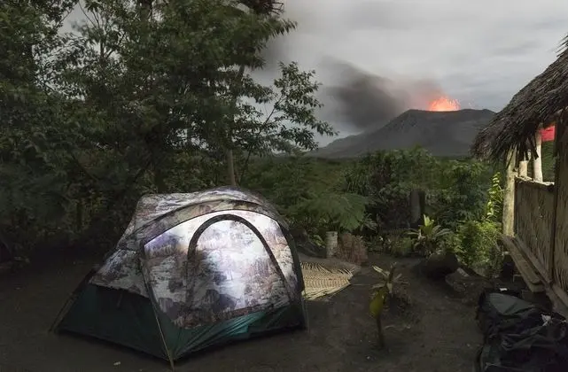 Volcano Roaring Front