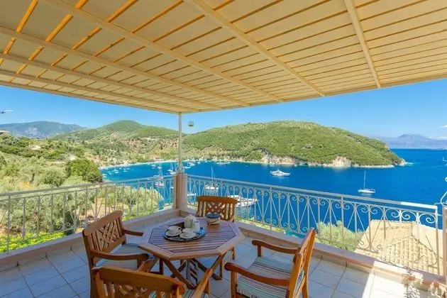 Villa Votsalo Large Private Pool Walk to Beach Sea Views A C Wifi - Oda
