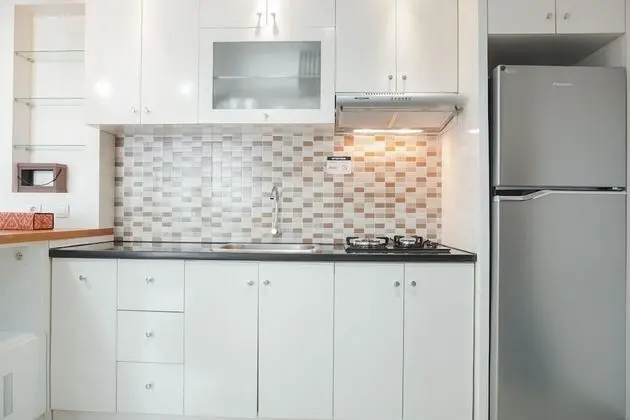 Warm And Cozy 3Br Apartment At The Royal Olive Residence - Mutfak