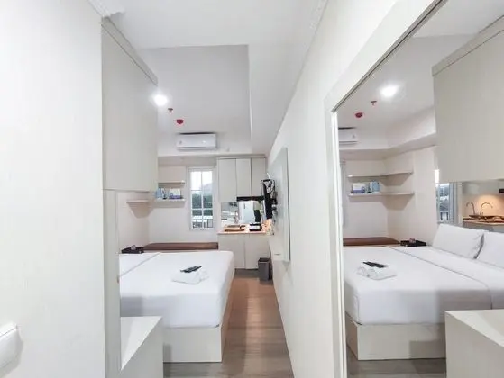 Warm And Cozy Style Studio Room At Paltrow City Apartment - Oda