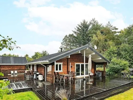 Warm Holiday Home in Jutland With Terrace