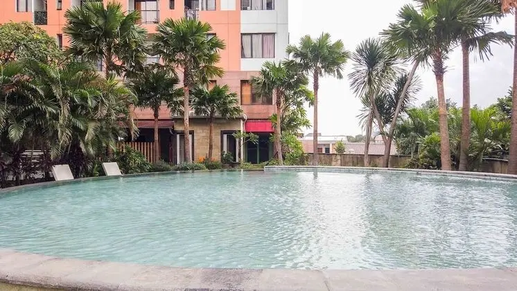 Warm And Homey 1Br At Cervino Village Casablanca Apartment - Havuz