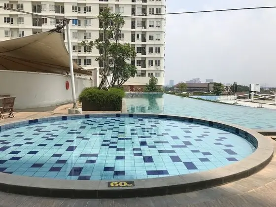 Warm and Modern Cozy 2BR @ Cinere Bellevue Apartment