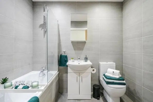 Watford Towncentre Apartment - Modernview Serviced Accommodationf15 - Banyo Tipleri