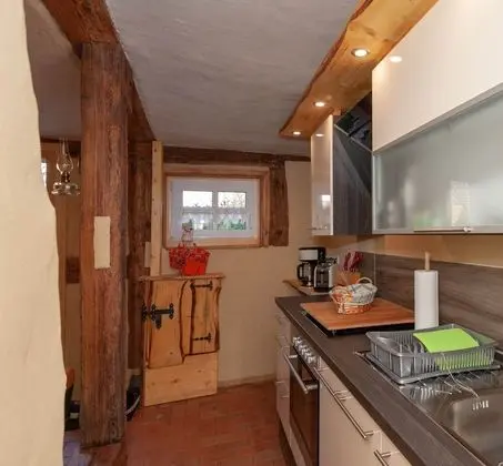 Welcoming Holiday Home in Gegensee near Szczecin Lagoon - Mutfak