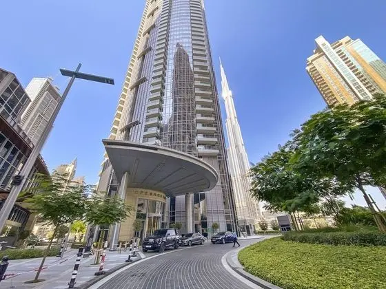 WelHome - Luxury Apartment Facing Burj Khalifa With Terrace - Dış Mekan