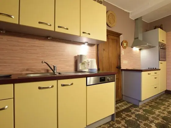 Well Maintained Holiday Home in Typical Ardennes Style - Mutfak