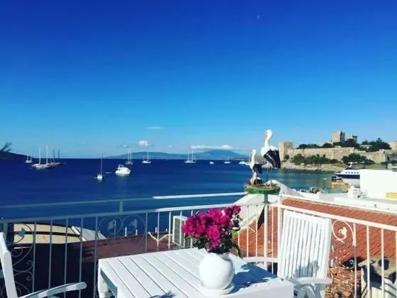 White and Blue Bodrum Hotel